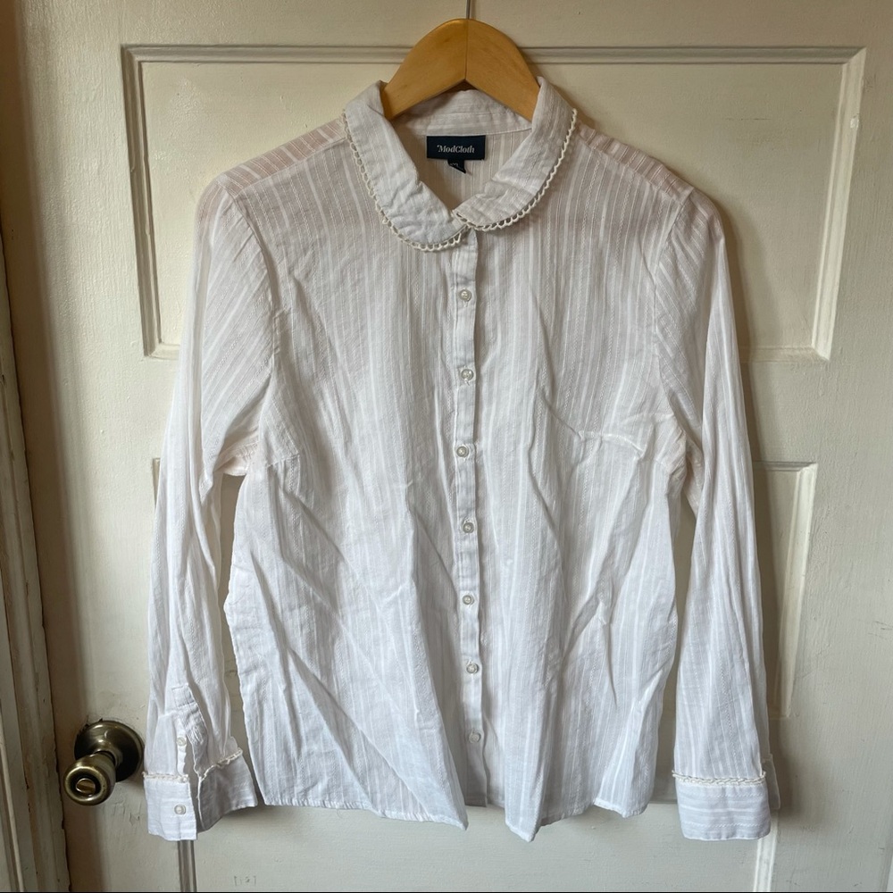 ModCloth “Accents in Order” Button up shirt